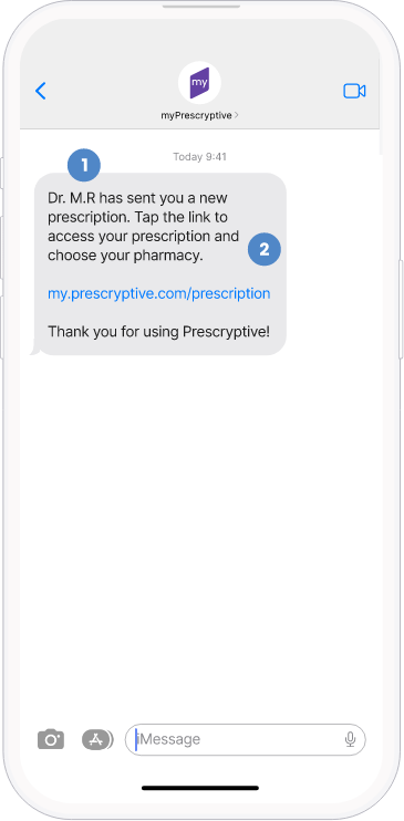 <strong><strong>Prescription information at the point of care</strong></strong>
