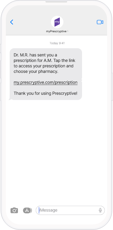 <strong><strong>Prescription information at the point of care</strong></strong>